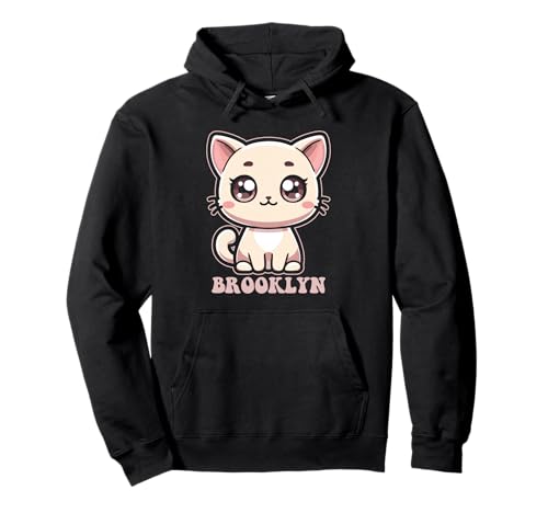 Brooklyn Cute Kitty Cat Design für Mädchen Name Brooklyn Pullover Hoodie Brooklyn Cute Kitty Cat Design für Mädchen Name Brooklyn Pullover Hoodie von Awesome Brooklyn Designs for Girls Name Brooklyn