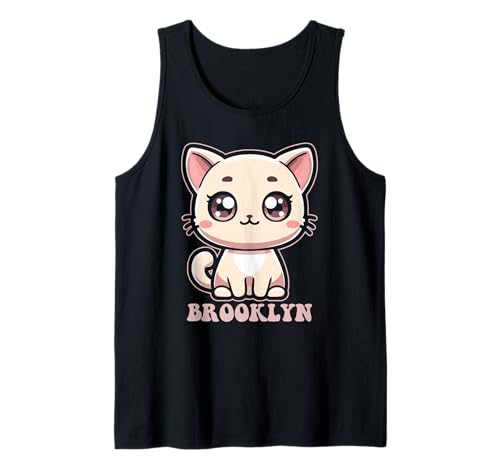 Brooklyn Cute Kitty Cat Design für Mädchen Name Brooklyn Tank Top Brooklyn Cute Kitty Cat Design für Mädchen Name Brooklyn Tank Top von Awesome Brooklyn Designs for Girls Name Brooklyn