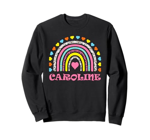 Caroline Buntes Regenbogen-Design für Mädchen, Name Caroline Sweatshirt Caroline Buntes Regenbogen-Design für Mädchen, Name Caroline Sweatshirt von Awesome Caroline Designs for Girls Name Caroline