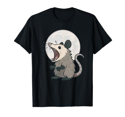 Angry Screaming Opossum Opossum Tier Geschenk Männer Frauen Kinder T-Shirt von Awesome Cute Funny Opossum and Moon Graphic Design
