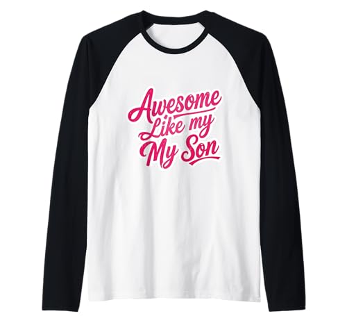 Fantastisch wie mein Sohn Lustiger Muttertag Mama Mama Mama Mama Raglan Fantastisch wie mein Sohn Lustiger Muttertag Mama Mama Mama Mama Raglan von Awesome Like My Son Funny Mother's Day Products