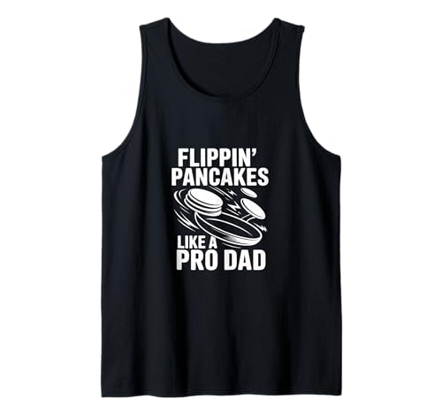 Herren Pfannkuchen umdrehen wie ein Profi-Vater Perfektes Frühstück Vater's D Tank Top von Awesome Pancake Designs