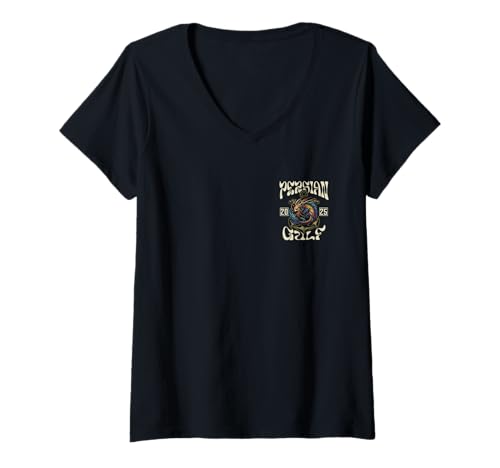 Damen Persischer Golf 2025 für den Einsatz am Persischen Golf im Jahr 2025 T-Shirt mit V-Ausschnitt Damen Persischer Golf 2025 für den Einsatz am Persischen Golf im Jahr 2025 T-Shirt mit V-Ausschnitt von Awesome Veteran Sailor Designs and Memorabilia