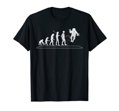 Evolution of Man Spaceman Walking Space Missionen Planeten Fun T-Shirt von Awesome gift idea For Family Gift