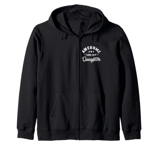 Fantastisch wie der Vater meiner Tochter und der Muttertag, Papa, Mama Kapuzenjacke von AwesomeDadTees