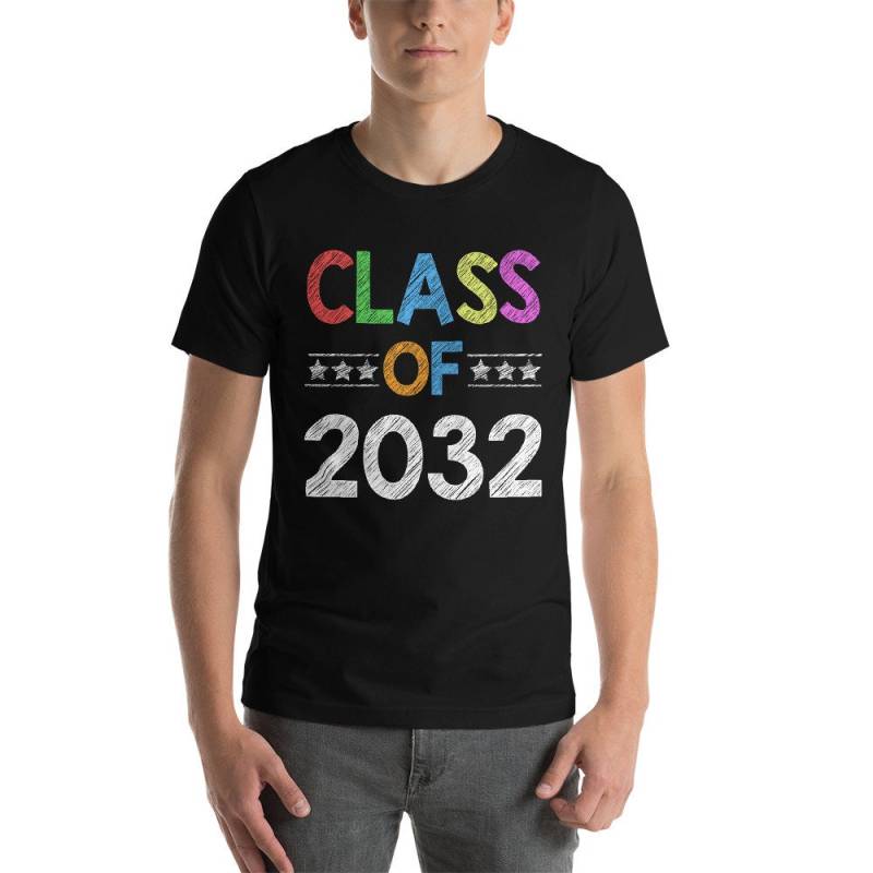Klasse Von 2032 T-Shirt - Zukunft Kindergarten Absolventen Wachsen Mit Mir Unisex Kurzarm T-Shirt Aktiv von AwesomeTeeDesigns