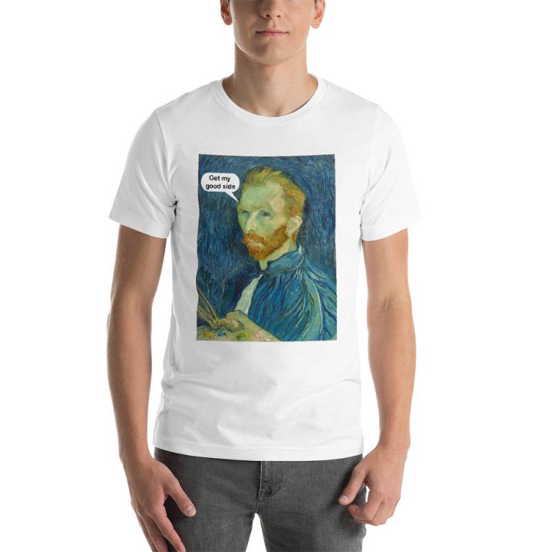 Meine Gute Seite Vincent Van Gogh-T-Shirt von AwkwardTShirts