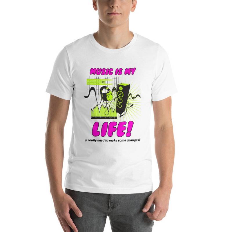 Musik Ist Mein Leben-T-Shirt von AwkwardTShirts