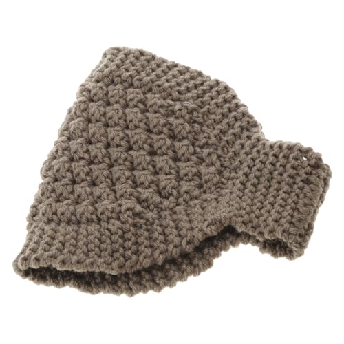 2-in-1-Strick-Haarband für Damen, Teenager, Outdoor, faltbar, Pendeln, winddicht, breites Stirnband/Nackenwärmer, Winter, hält warm, Mütze, gestrickte Ohrenschützer für Damen, Winter, Zopfmuster, von Awydky