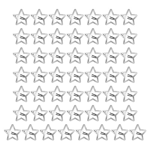 50 x modische Stern-Haarspangen, einfache Haarspangen, Brautschmuck, Y2K, Haarschmuck, Stern-Haarnadeln für Kinder und Frauen, Y2k von Awydky