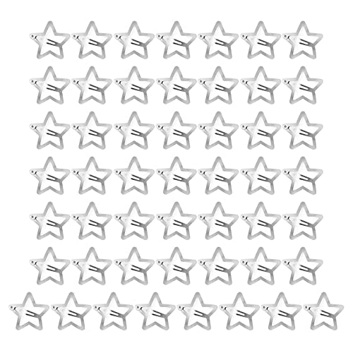50 x modische Stern-Haarspangen, einfache Haarspangen, Brautschmuck, Y2K, Haarschmuck, Stern-Haarnadeln für Kinder und Frauen, Y2k von Awydky