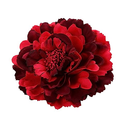 Blumen-Haarspangen, Haarschmuck, Haarblumen, Brosche, Brautschmuck, Kopfschmuck, Zubehör für Strand, Party, Hochzeit, Stoffblumen-Haarspange von Awydky