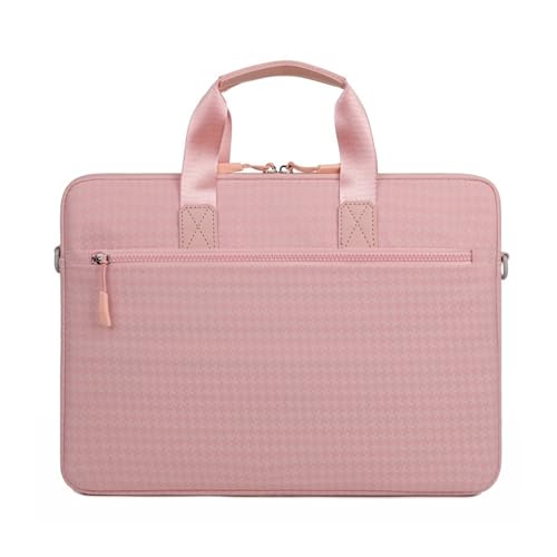 Stilvolle Laptoptasche Aus Wasserabweisendem Oxford Gewebe Für 14/15 6-Zoll Notebooks Mit Hahnentrittmuster Aufbewahrungstasche Laptop Schutzhülle von Awydky