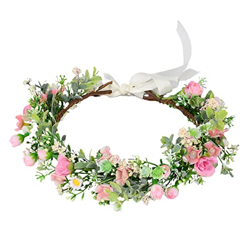 Zarte Blumen-Dekoration, dünne Seitenkronen, Braut-Haarreifen, modisch, für Hochzeit, Party, Frisur, Kopfbedeckung, langlebig, bunte Blume für Hochzeit, Mädchen, Blume für Mädchen, zum Fotografieren von Awydky