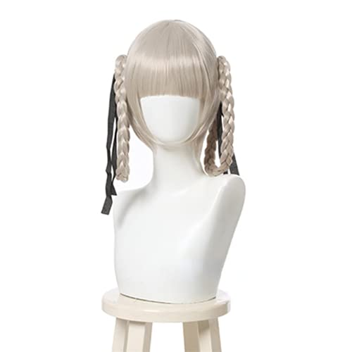 AxBALL Bewerben Sie sich auf Kakegurui Yomozuki Runa Anime Cosplay Lang Gerade Blond Für Frauen Mädchen + Kostenlose Kapuze (Color : Momobami Kirari) von AxBALL