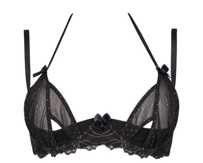 Axami Size Plus Halbschalen-BH V-8661PS Plus Size bra black - (80E,80F,85D,85E,85 von Axami Size Plus