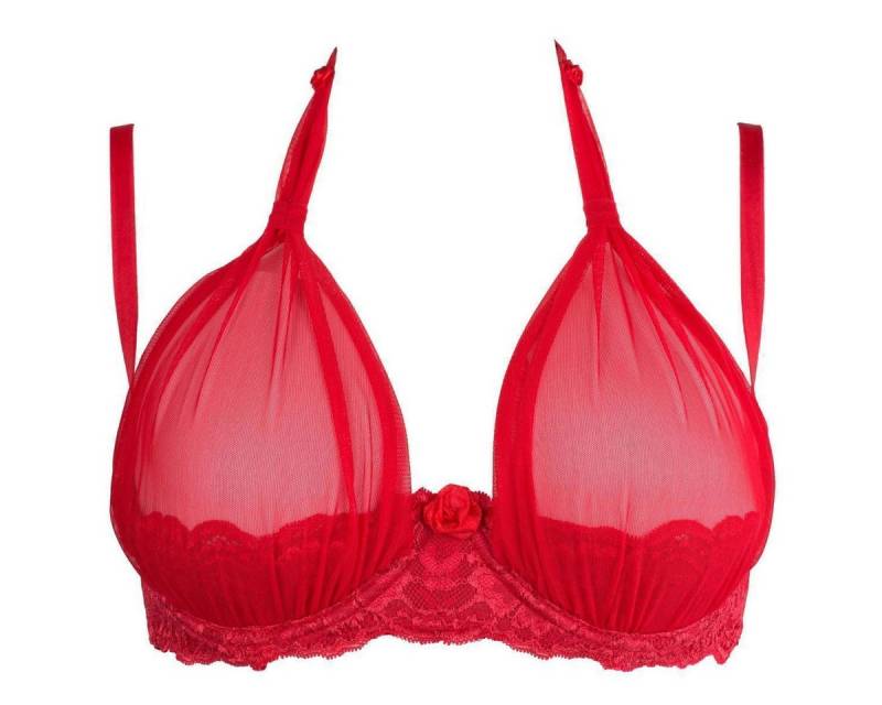 Axami Size Plus Halbschalen-BH V-8761PS Plus Size bra red - (80F,95E,85E,85F,90B von Axami Size Plus