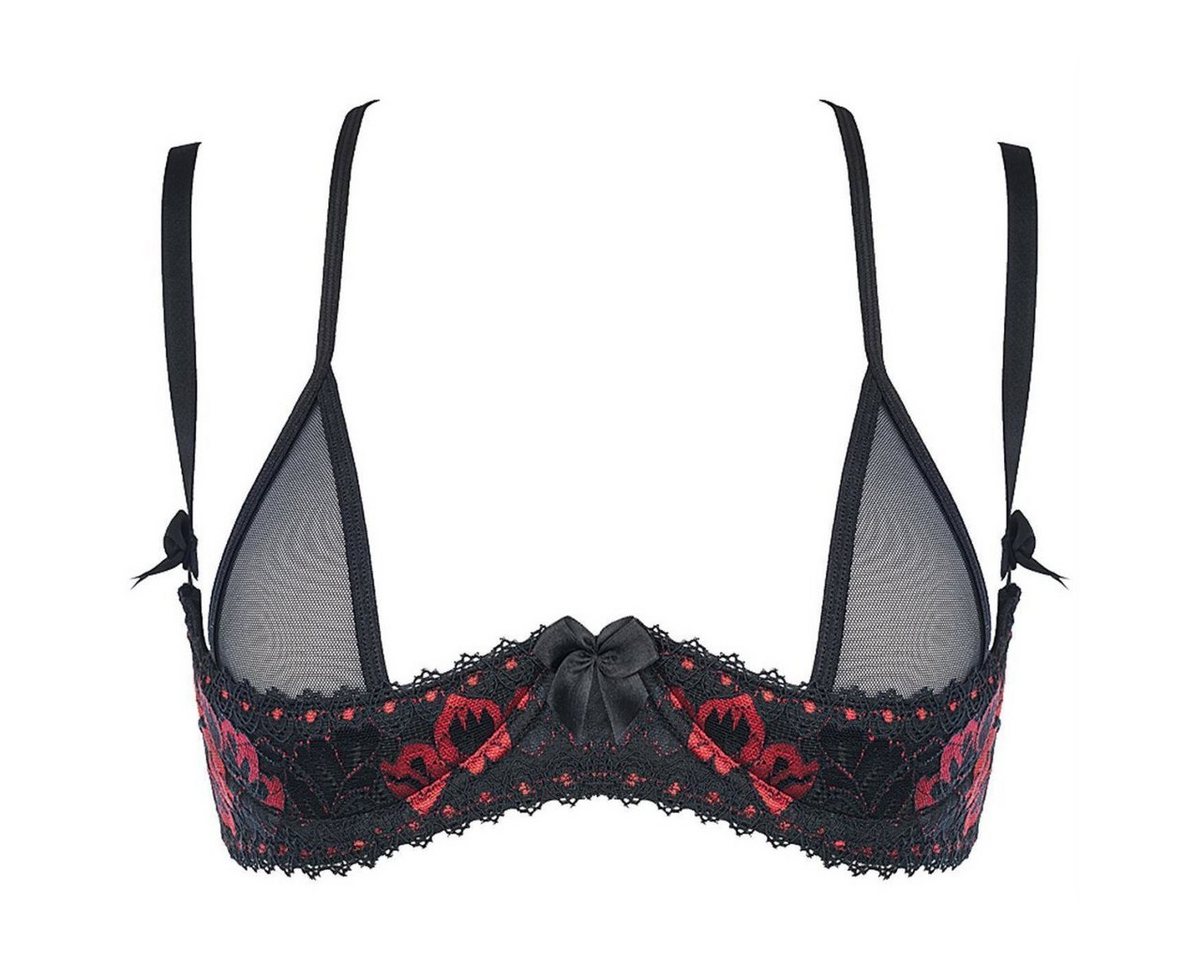 Axami Size Plus Halbschalen-BH V-8781PS Plus Size bra black - (80F,85D,90B) von Axami Size Plus