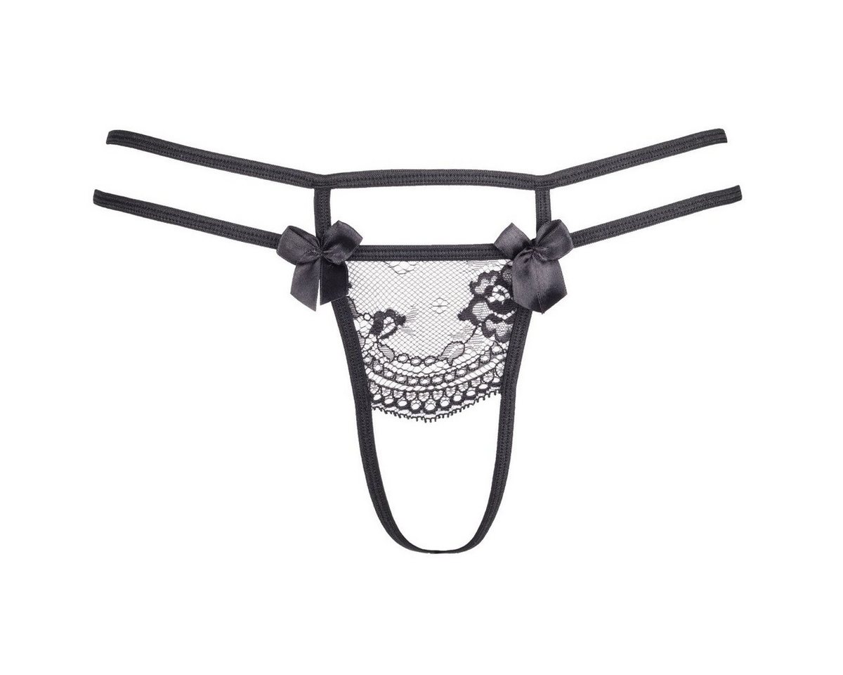 Axami Size Plus String-Ouvert V-8698PS Plus Size string black - (2XL,3XL,4XL) von Axami Size Plus