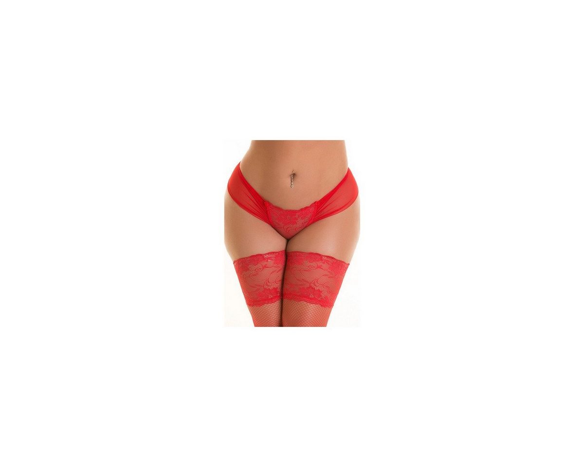 Axami Size Plus String-Ouvert V-8768PS Plus Size string red - (2XL,3XL,4XL) von Axami Size Plus