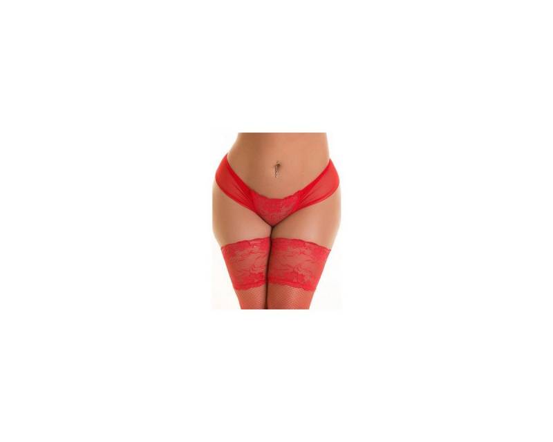 Axami Size Plus String-Ouvert V-8768PS Plus Size string red - (2XL,3XL,4XL) von Axami Size Plus