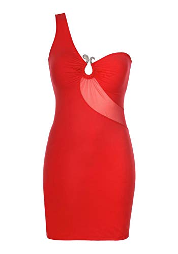 Axami Damen Asymetrisches Minikleid M477 XL von Axami