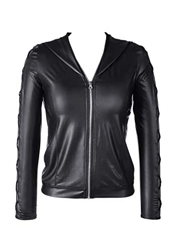 Axami Damen Bluse im Wetlook M762 XL von Axami