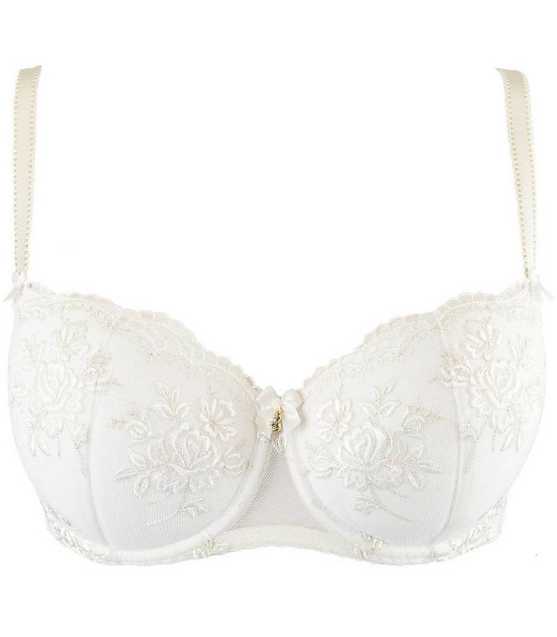 Axami Fullcup-BH V-10181 push-up bra white - (70B,70C,75B,75C,75D,8 von Axami
