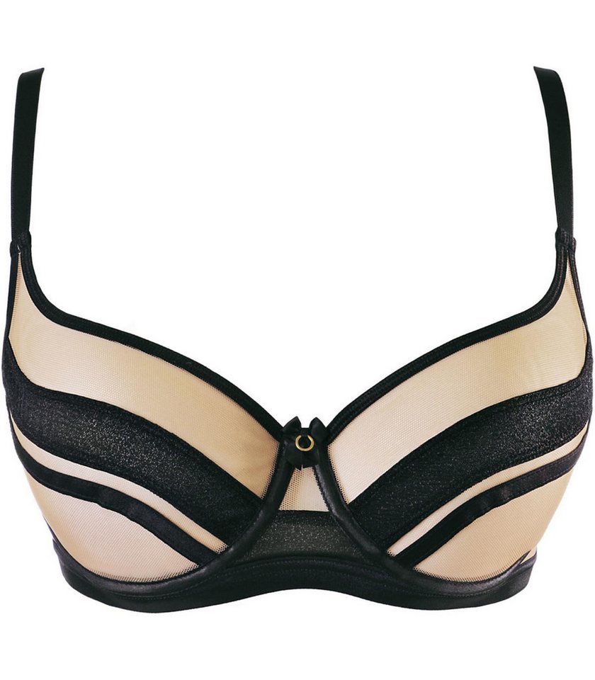 Axami Fullcup-BH V-10491 bra black-beige - (75B,75C,75D,80B,80C,80D von Axami