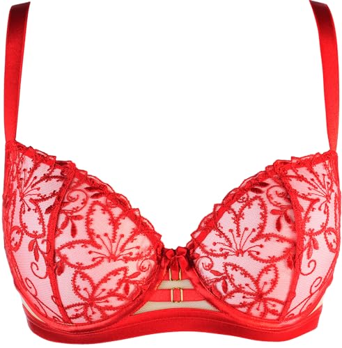 Axami Softer Hebe BH ohne Füllung mit Blumen verziert 75C Axami Softer Hebe BH ohne Füllung mit Blumen verziert 75C von Axami
