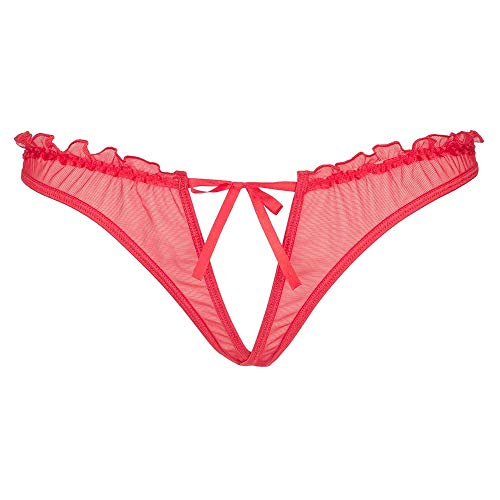 Axami String V-6448 Tanga Damen Tanga - String Tanga Damen String Damen - String Tanga Damen Sexy Dessous - Strings Damen Rot L von Axami