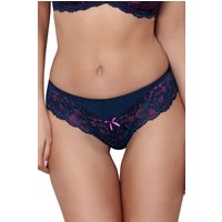 Axami charmanter String mit blauer Spitze verziert und pinker Schleife Axami charmanter String mit blauer Spitze verziert und pinker Schleife von Axami