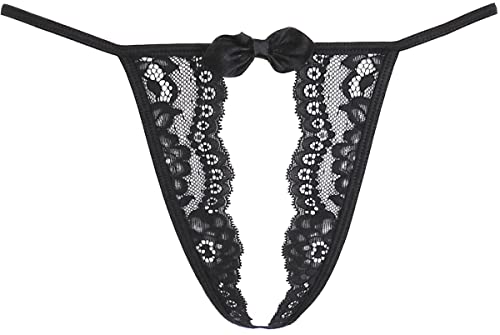Axami ouvert String mit weicher Spitze und Schleife XS Axami ouvert String mit weicher Spitze und Schleife XS von Axami