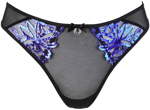 Axami verführerischer String mit floralem Blätter Muster M von Axami