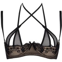 Axami Netzmuster Hebe BH mit durchsichtige Stoff in Schwarz Axami Netzmuster Hebe BH mit durchsichtige Stoff in Schwarz von Axami