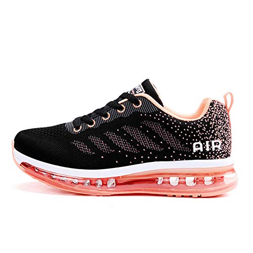 Axcone Damen Herren Sneaker Laufschuhe Air Sportschuhe Kletterschuhe Turnschuhe Running Fitness Sneaker Outdoors Straßenlaufschuhe Sports 833 PK 34EU von Axcone