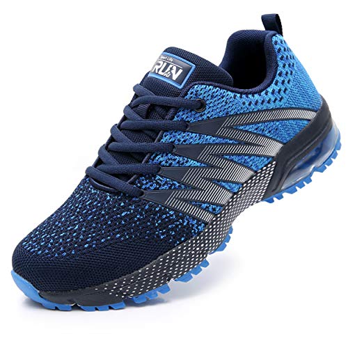 Axcone Damen Herren Sneaker Laufschuhe Air Sportschuhe Kletterschuhe Turnschuhe Running Fitness Sneaker Outdoors Straßenlaufschuhe Sports 8995 BU 40EU von Axcone