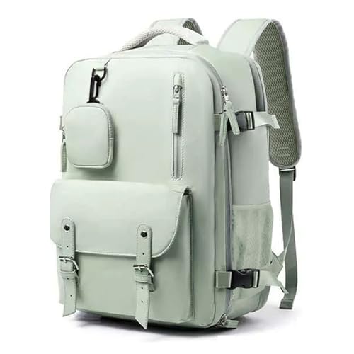 Axcone Reiserucksack Herren Damen,Laptop Schulrucksack Wasserdicht,Daypacks Arbeitstasche,Schultasche Reiserucksack 15,6 Zoll,Arbeitsrucksack Backpack für Reise Büro(2660-Green) von Axcone