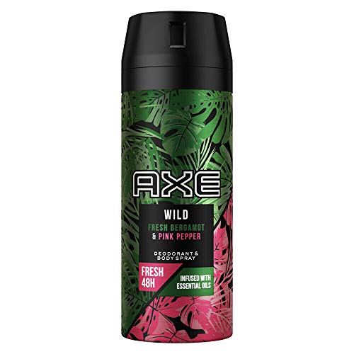 6er Pack - AXE Men Deodorant/Body Spray "Wild Fresh Bergamot & Pink Pepper" - 150ml von Axe