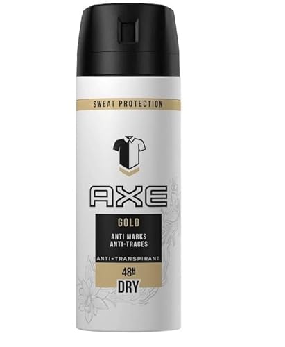 6er Pack - Axe Men Deodorant/Bodyspray"Gold Dry" - 150 ml von Axe