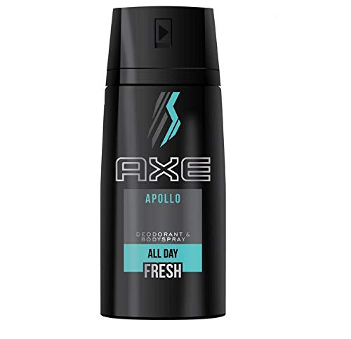 3x AXE Deodorant/Bodyspray Men /0% Aluminium - Apollo - Sage & Sandalwood scent - 150ml von Axe