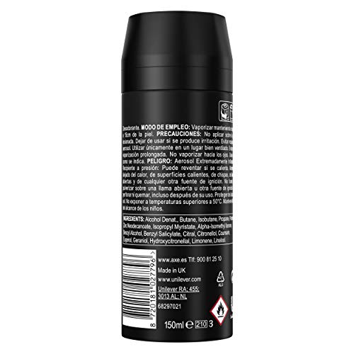 Axe Bodyspray Marine Deodorant für Herren, 150 ml, 6 Stück von Axe