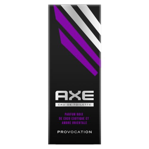 Axe Eau de Toilette Provocation, Kokosnuss & orientalischer Amber, Wirksamkeit & Frische 24 Stunden – Flasche mit 100 ml von Axe