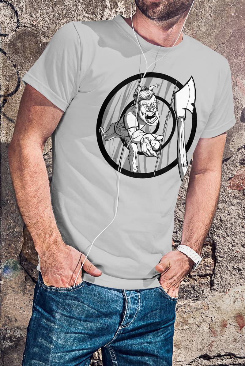 Natc Champ Axt Werfen T-Shirt Natc Champ Axt Werfen T-Shirt von Axeadelphia