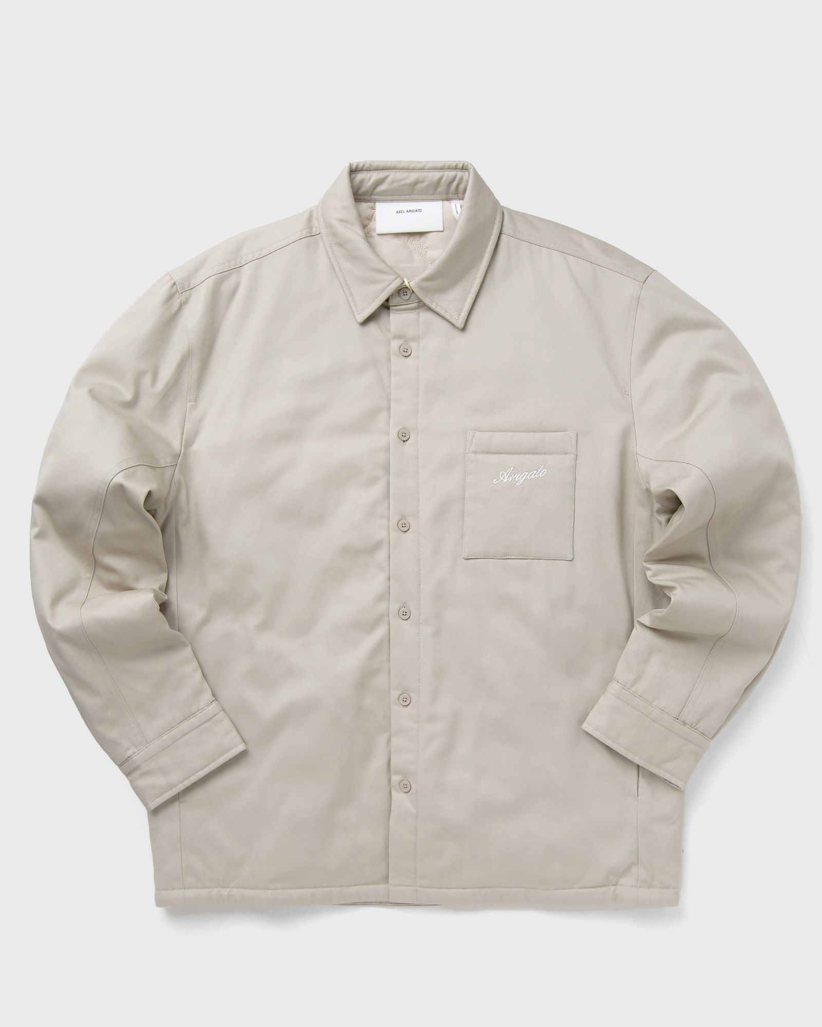 Axel Arigato Alpine Padded Shirt men Overshirts beige in Größe:M von Axel Arigato