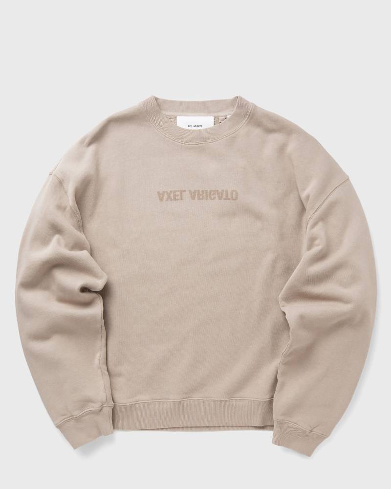 Axel Arigato Distort Washed Sweatshirt men Sweatshirts beige in Größe:L von Axel Arigato