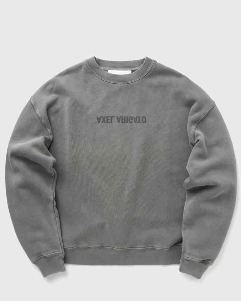 Axel Arigato Distort Washed Sweatshirt men Sweatshirts grey in Größe:L von Axel Arigato