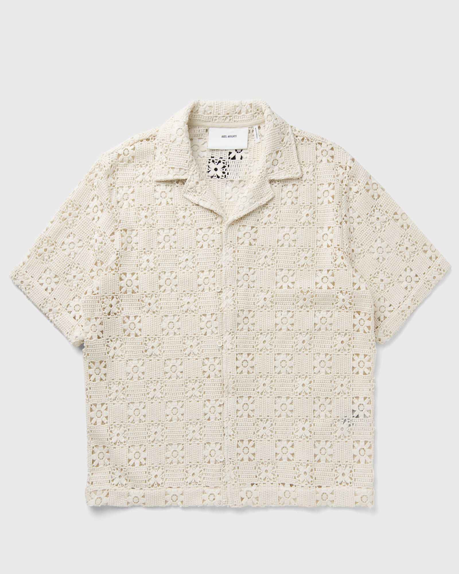 Axel Arigato Eren Crochet Shirt men Shortsleeves beige in Größe:M Axel Arigato Eren Crochet Shirt men Shortsleeves beige in Größe:M von Axel Arigato