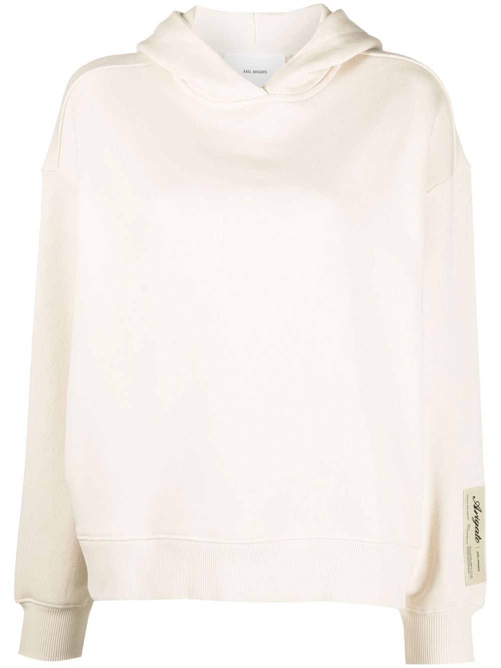 Axel Arigato Hoodie mit Logo-Patch - Nude von Axel Arigato