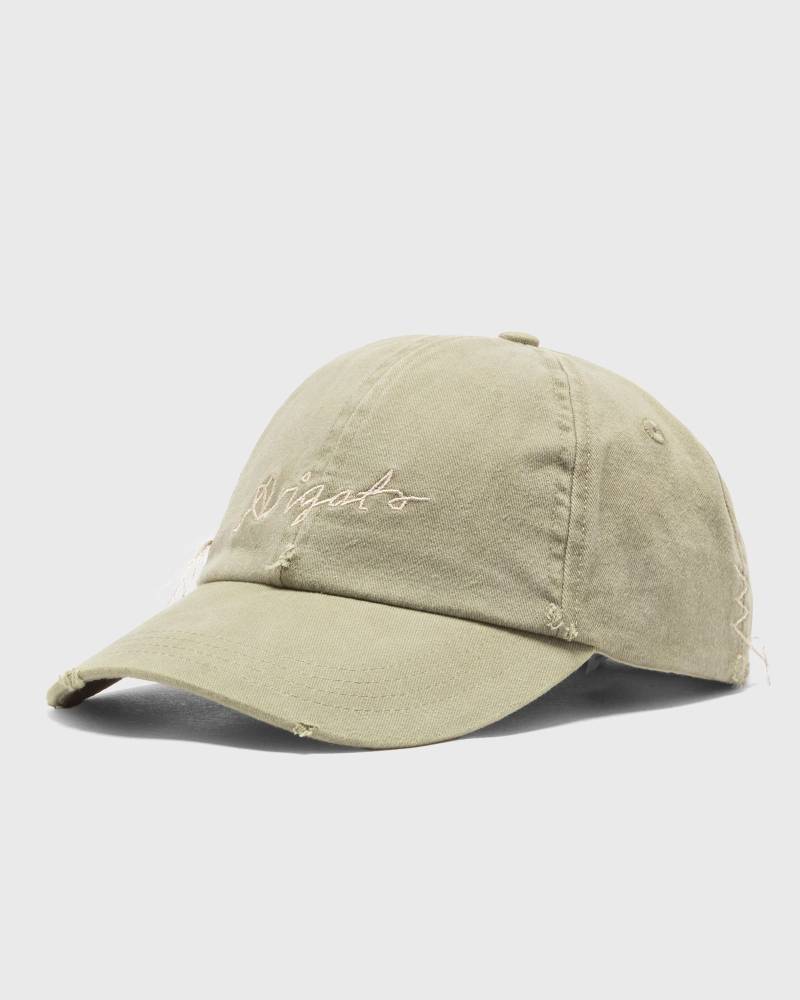 Axel Arigato Seam Distressed Cap men Caps grey in Größe:ONE SIZE von Axel Arigato